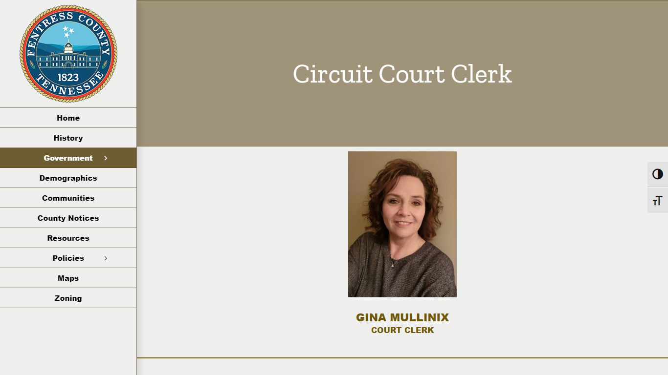 Circuit Court Clerk - Fentress County